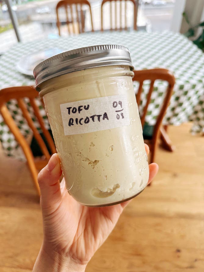 Tofu Ricotta (Dairy-Free)