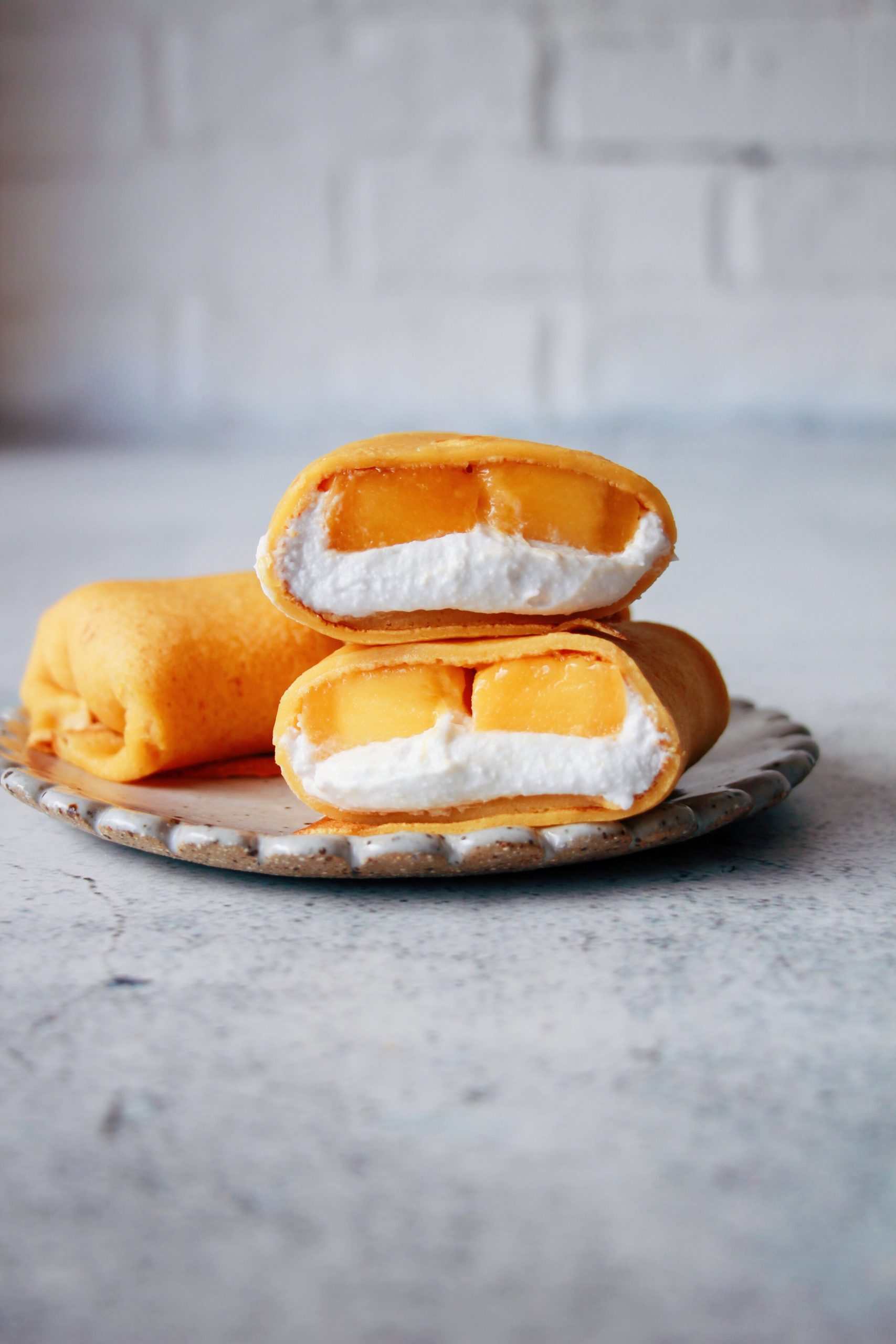 Vegan Mango Pancakes