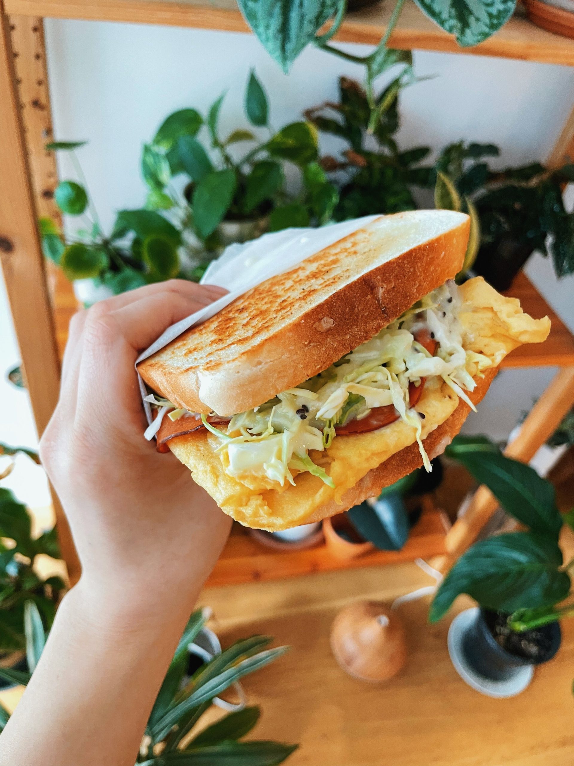 Vegan Korean Isaac Toast (Korean Street Toast)