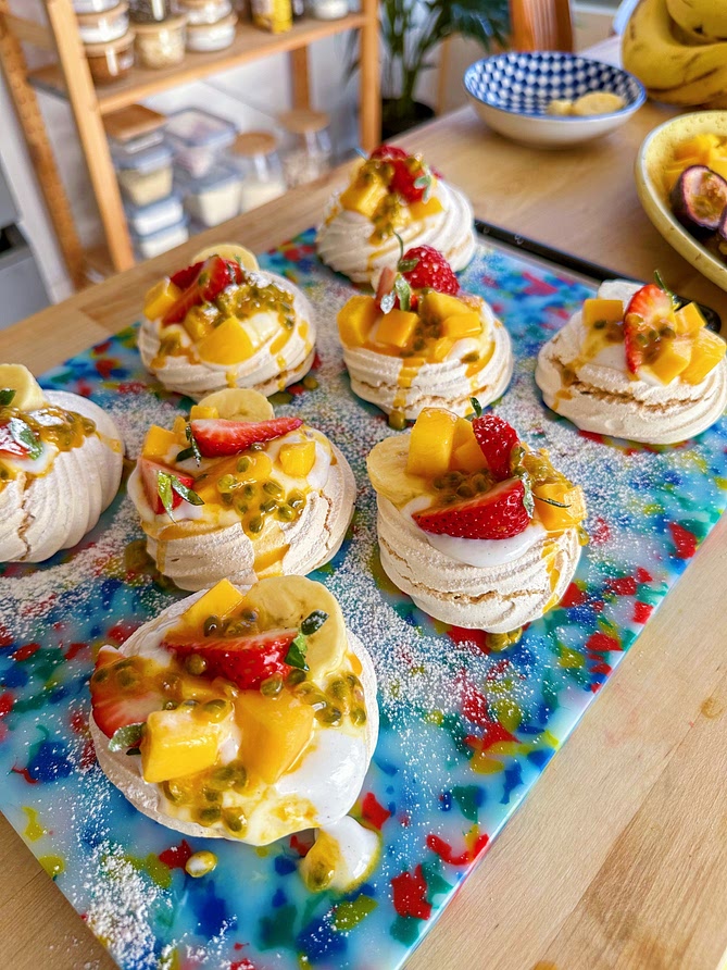 Vegan & Egg-Free Pavlova Nests