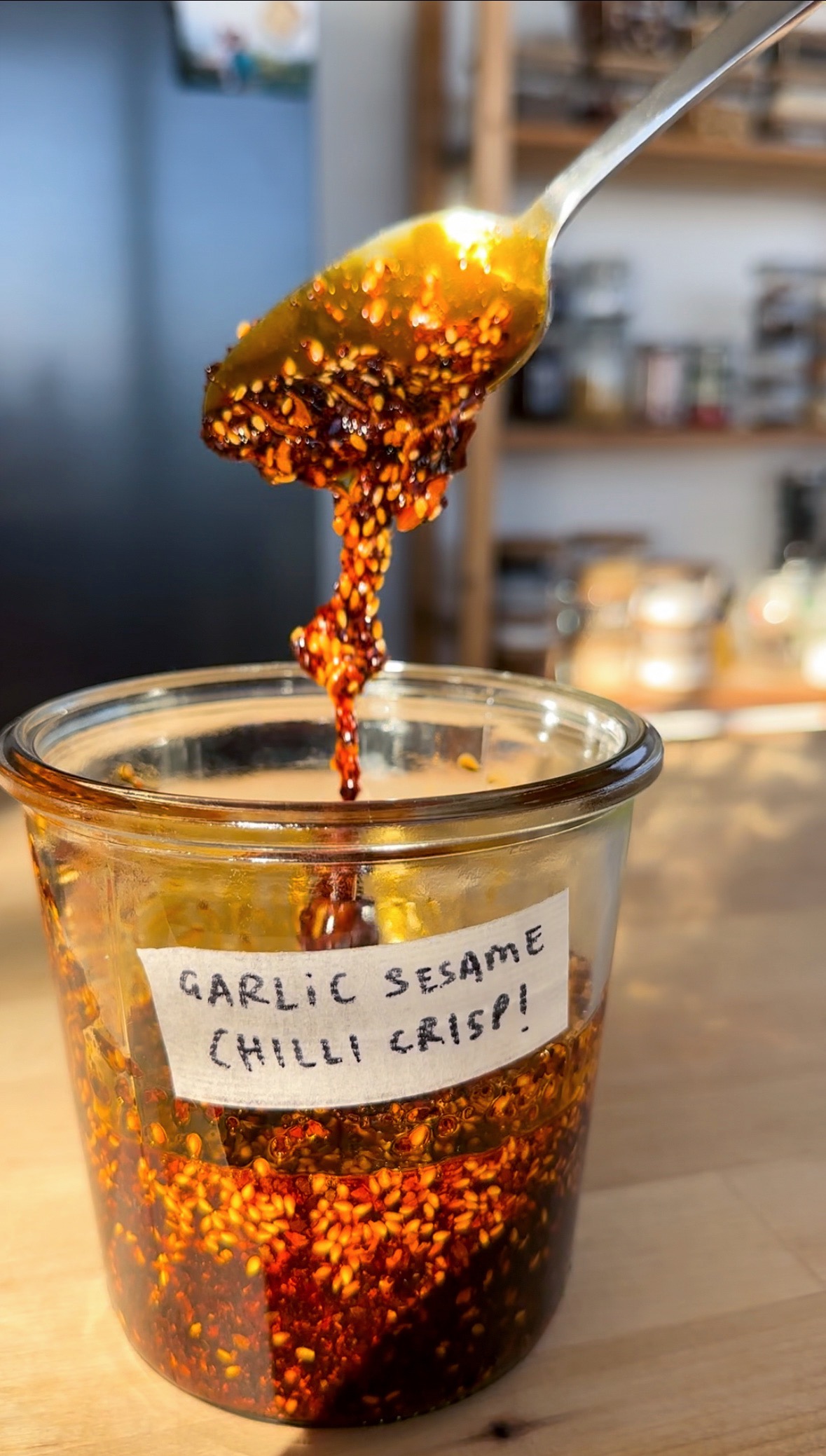 Sesame Garlic Chilli Oil Crisp