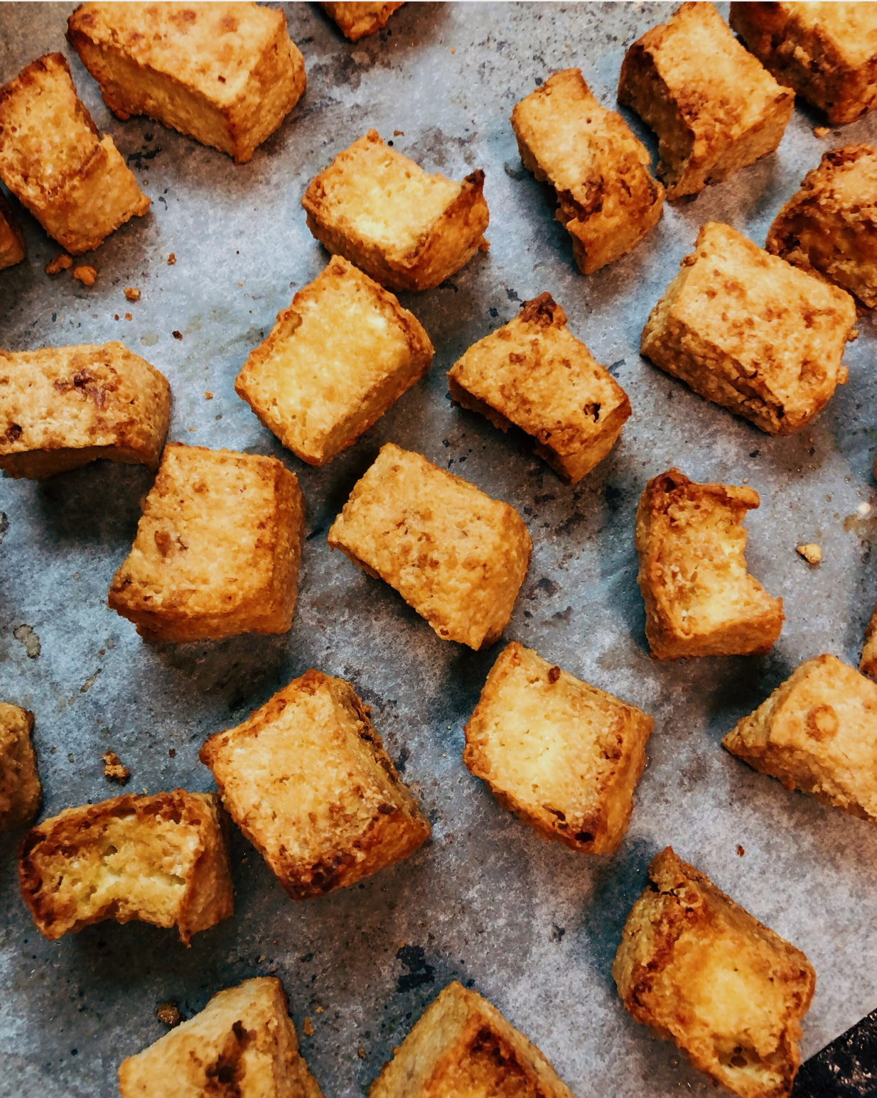 Crispy Tofu Puffs