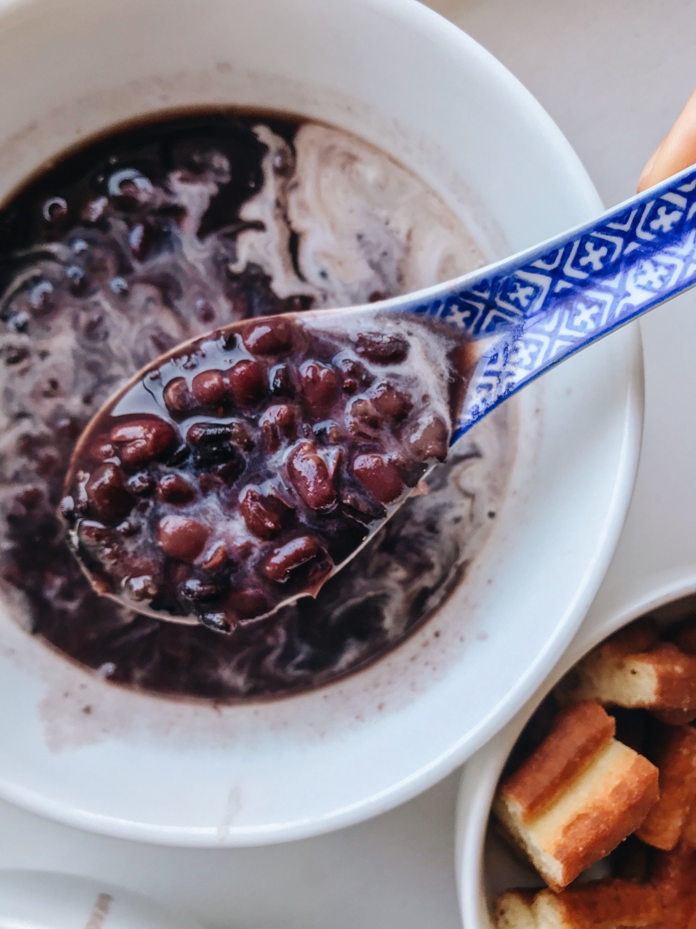 Chinese Sweet Red Bean Dessert Soup 
