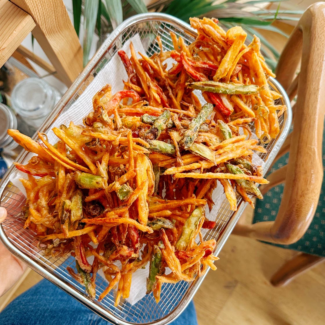 Kakiage (Vegetable Fritter Tempura)