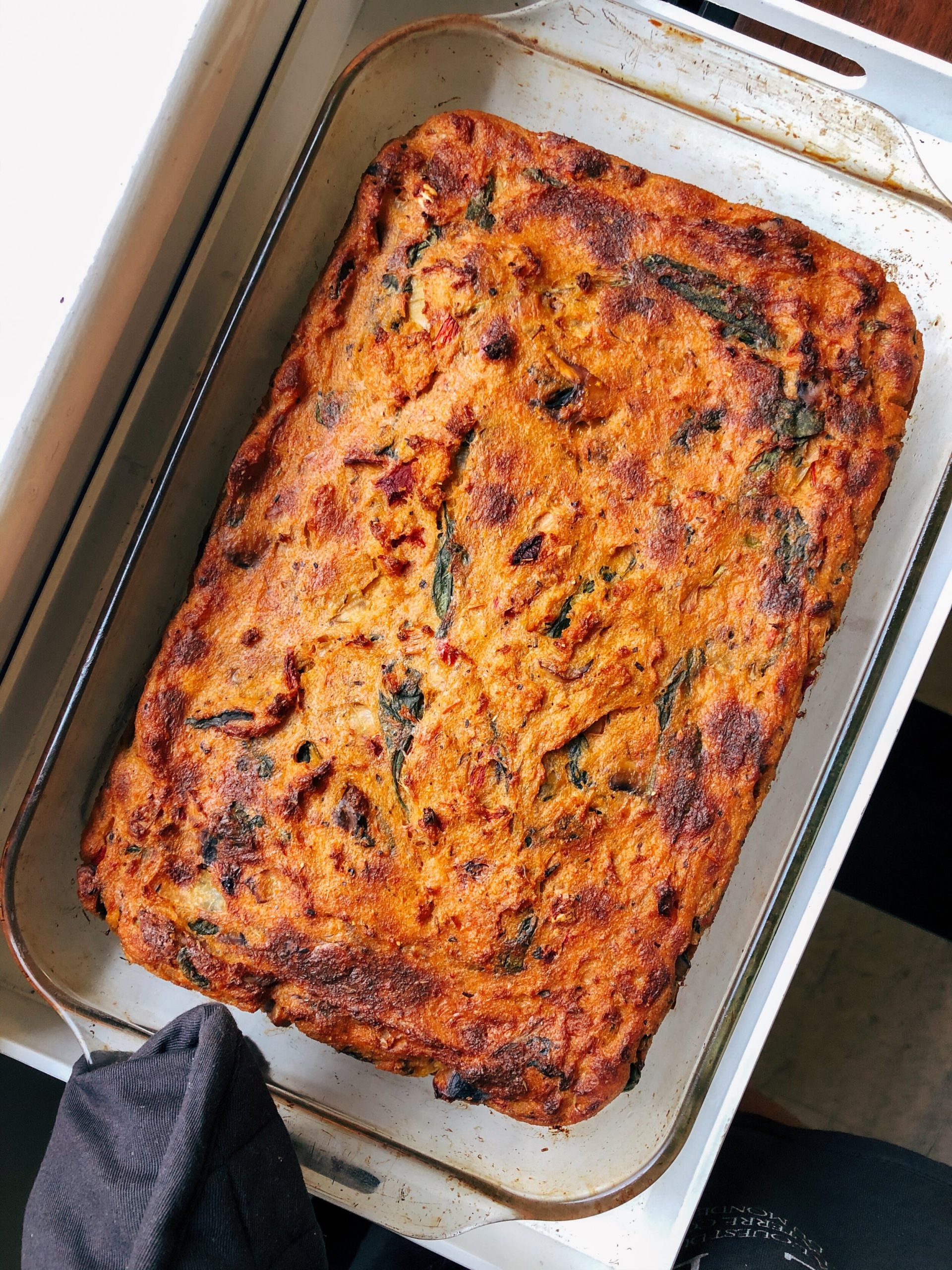 Nourishing Polenta Bake