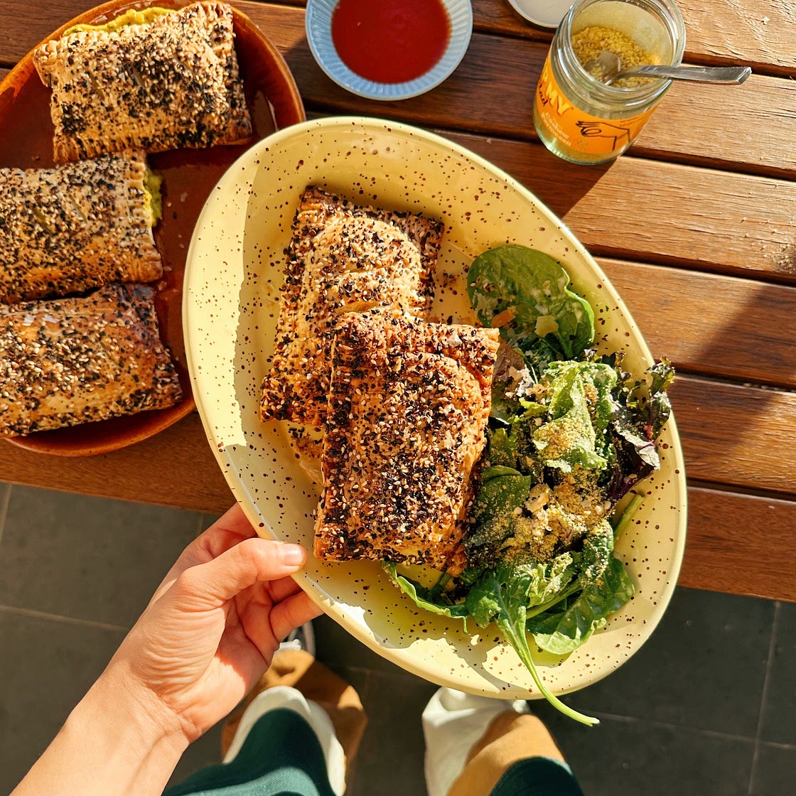 Creamy Broccoli Pocket Pies