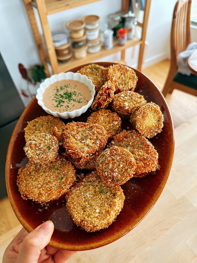 Crispy Fried Tomatoes