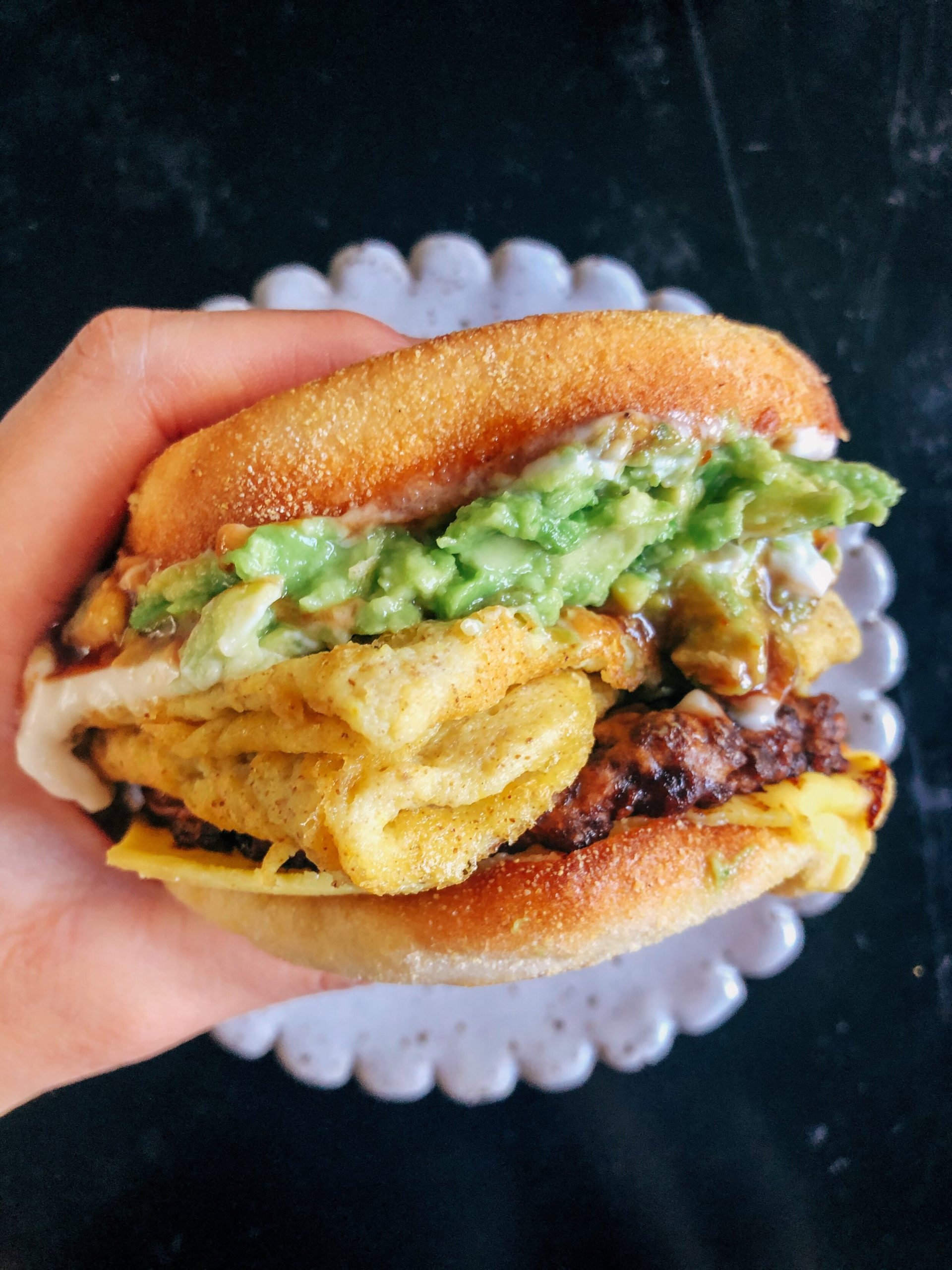 Vegan Folded Brekky Egg